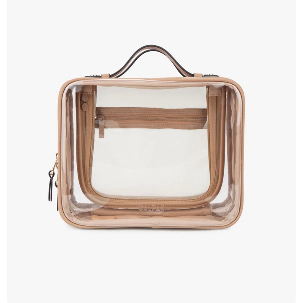 Calpak Large Clear Cosmetic Case